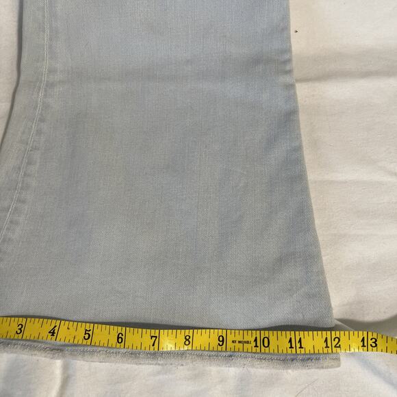 Victoria Beckham Jeans 31/35 Slightly Distressed, Flare / Selvage Bottoms- Stars - Picture 7 of 10